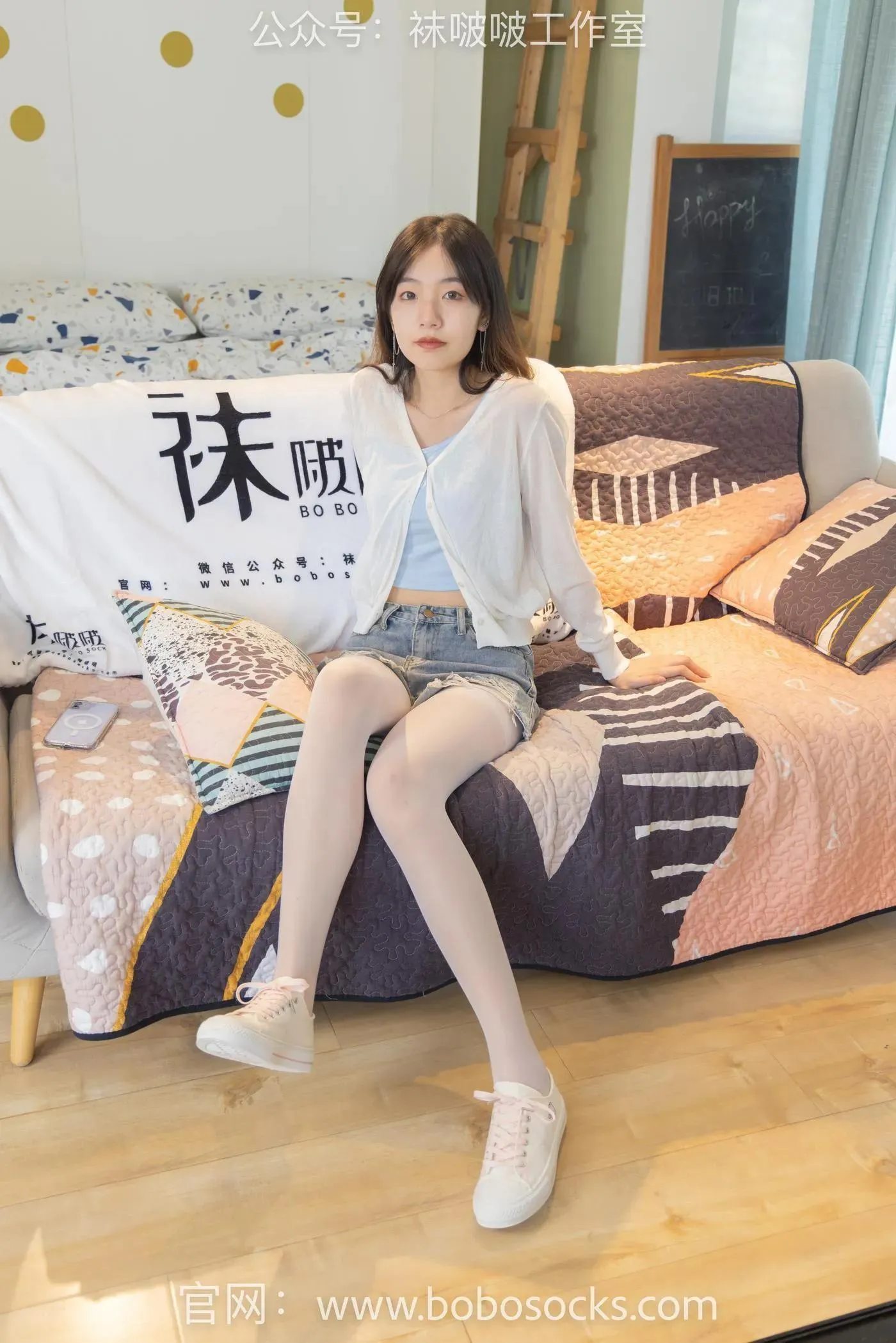 [BoBoSocks袜啵啵]NO.102 小甜豆-板鞋、白丝 [140P]插图3
